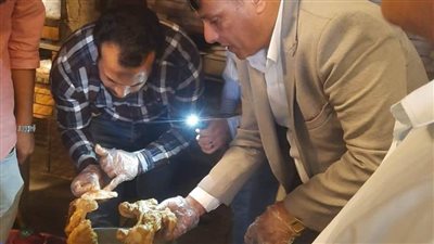 ضبط دجاج غير صالح داخل مطعم شهير بمطروح