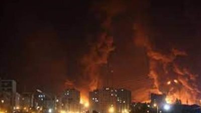 غارات إسرائيلية عنيفة علي خان يونس