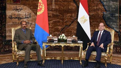 الرئيس السيسي يستقبل رئيس إريتريا ويؤكد عمق العلاقات الاستراتيجية بين البلدين