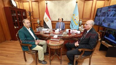 محافظ كفر الشيخ يبحث مع مدير الأبنية التعليمية تطوير المدارس 
