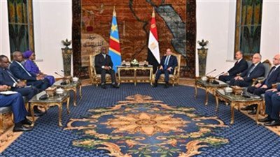 الرئيس السيسي يؤكد دعم مصر الكامل لسيادة جمهورية الكونغو الديمقراطية ووحدة وسلامة أراضيها