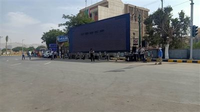  15 شاشة عملاقة.. محافظ المنيا يتابع الاستعداد لافتتاح المتحف المصري الكبير (صور)