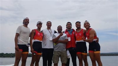 مصر تحصد 9 ميداليات في أول أيام منافسات البطولة الأفريقية للتجديف الكلاسيك