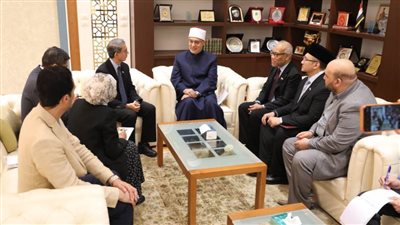 مفتي الجمهورية يستقبل وزير الشئون الإسلامية السنغافوري لبحث سبل تعزيز التعاون العلمي