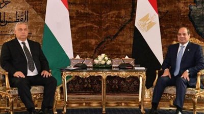 الرئيس السيسي يشيد بالدعم الذي تقدمه المجر للمواقف المصرية داخل مؤسسات الاتحاد الأوروبي