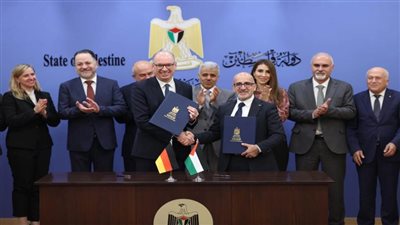 فلسطين وألمانيا توقعان اتفاقية دعم لبرامج التنمية بقيمة 158 مليون يورو