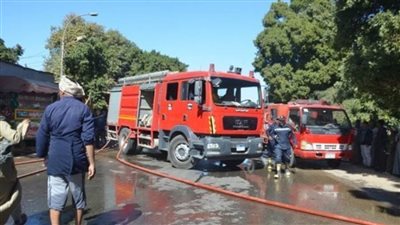 السيطرة على حريق في 