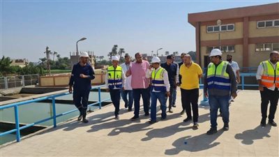 رئيس مياه سوهاج: الانتهاء من ملاحظات توسعات محطة مياه غرب سوهاج السطحية