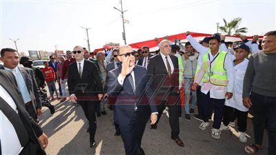  استقبال حافل من أهالي البرلس لمحافظ كفر الشيخ في الذكرى الـ69 لمعركة البرلس