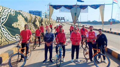 الشباب والرياضة تشارك بالاحتفال بالعيد القومي لكفر الشيخ