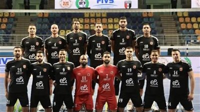 الأهلى يهزم هليوبوليس فى دورى رجال الطائرة