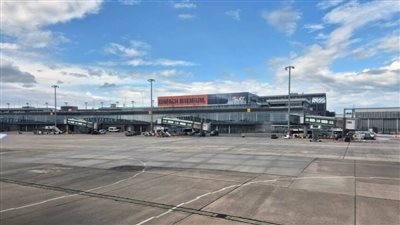 أزمة في مطار بريمن بسبب طائرة مجهولة