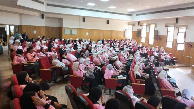 جانب من اقبال طلاب