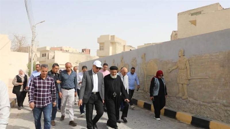 محافظ المنيا يتفقد