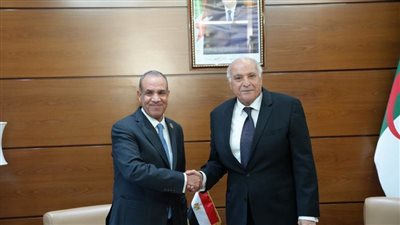 وزير الخارجية يلتقي نظيره الجزائري لبحث العلاقات الثنائية 