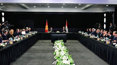 وزير الاقتصاد والتجارة القيرغيزي:  نتطلع للتعاون مع الشركات المصرية في مجالات التعدين والصناعات الغذائية 