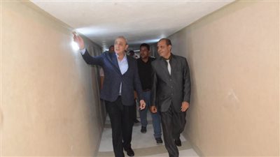بالصور.. محافظ الغربية يتفقد نفق قحافة للمشاة بعد العزل المائي وتطويره
