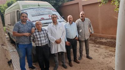 قافلة حياة كريمة تُقدم3000 خدمة طبية مجانية لأهالي قرية التضامن بسمسطا