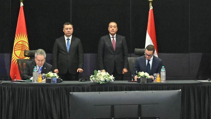 تعاون مصري قيرغزستاني