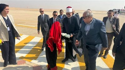 في مستهل زيارته محافظ الوادي الجديد يستقبل مفتي الجمهورية 