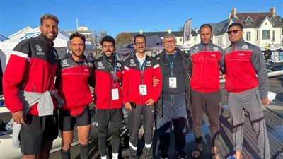 منتخب مصر يحصد فضية الزوجي المختلط ببطولة العالم لتجديف الشواطئ