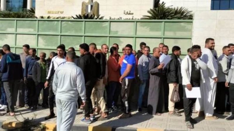 الجالية المصرية بالأردن