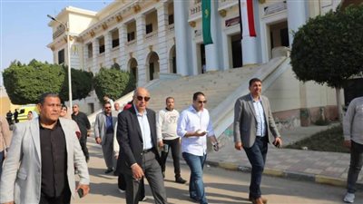 محافظ المنيا يتفقد عددًا من اللجان الانتخابية لمتابعة سير انتخابات النواب