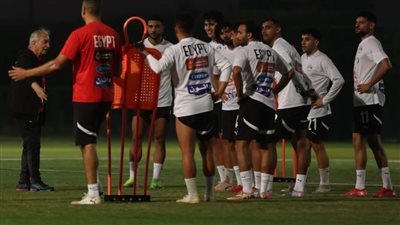 بالصور.. منتخب مصر المشارك في كأس العرب يخوض أول تدريباته بمعسكر نوفمبر