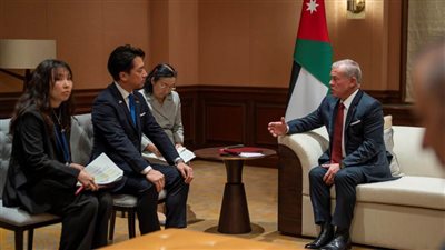 عاهل الأردن يثمن دور اليابان في دعم جهود إنهاء الحرب في غزة وتعزيز الاستجابة الإنسانية