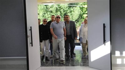  تمهيدًا لافتتاحه محافظ الوادي الجديد يتفقد أعمال إنشاء المركز التكنولوجي بديوان عام المحافظة