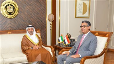 وزير التموين يبحث مع سفير الإمارات سبل التعاون المشترك 