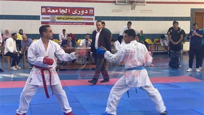 جامعة كفر الشيخ تنظم بطولة للكاراتيه
