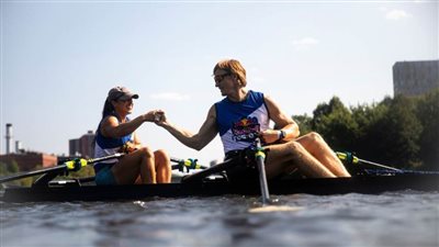 ممشى أهل مصر يحتضن أول تحدي للتجديف الرباعي في نهر النيل بالتعاون مع اتحاد التجديف