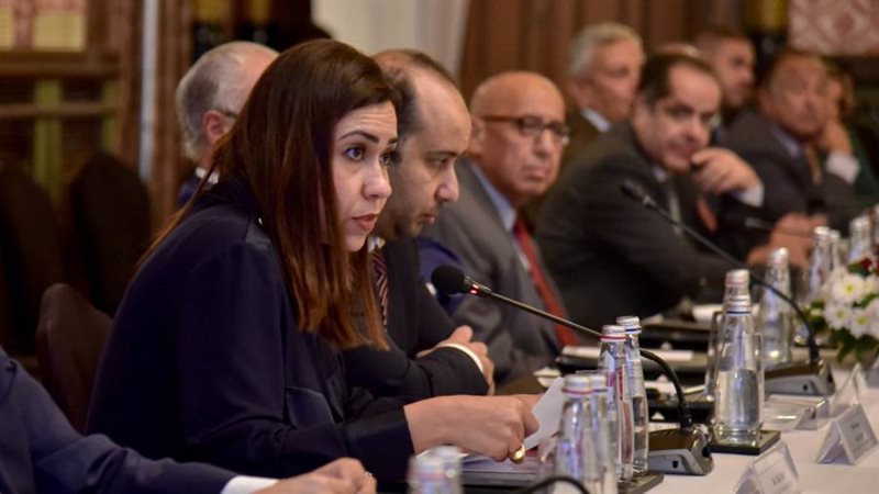 مي فريد خلال الحلقة