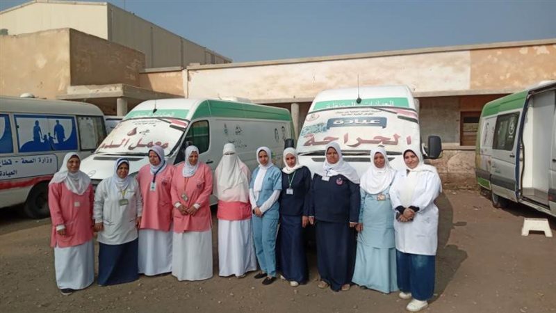 قافلة طبية ببنى سويف