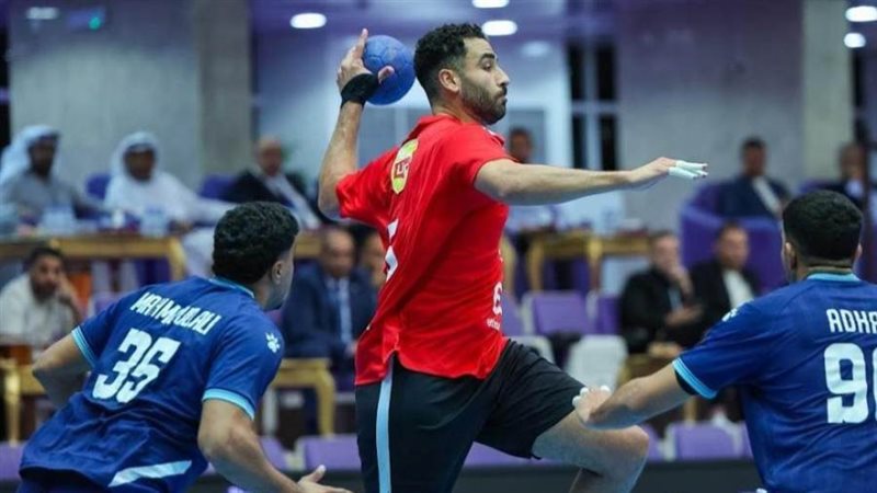 مباراة رجال يد الأهلى