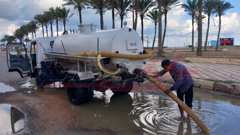 كسح مياه الامطار