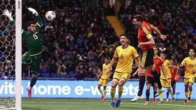 مواجهة مثيرة.. بلجيكا تتعادل مع كازاخستان بتصفيات المونديال