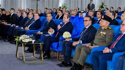 عبر الفيديو كونفرانس.. الرئيس السيسي يفتتح محطة شركة قناة السويس لتداول السيارات 