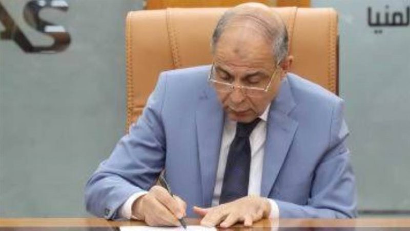 محافظ المنيا يعتمد