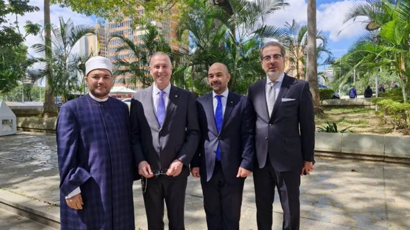 موفد الأوقاف في الإحتفال