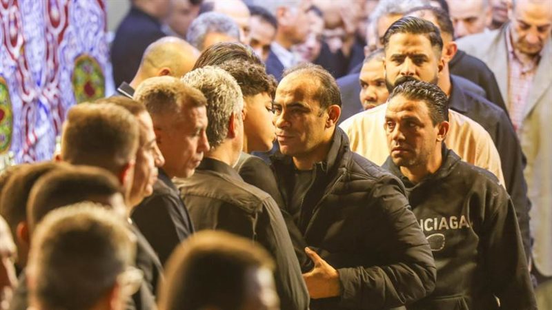 وفد الأهلي في عزاء