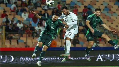  تعادل سلبي بين منتخبي مصر الثاني والجزائر بالشوط الأول