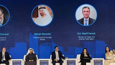 وزير التموين في الجلسة الحوارية لمؤتمر 