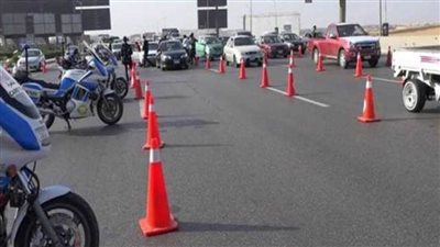 تحويلات مرورية لتنفيذ أعمال كوبري مشاه محطة مونوريل جامعة النيل بالجيزة 