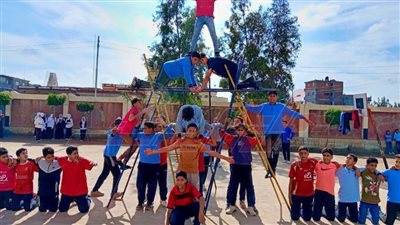 عروض رياضية بالمدارس والمعاهد الأزهرية بكفر الشيخ 