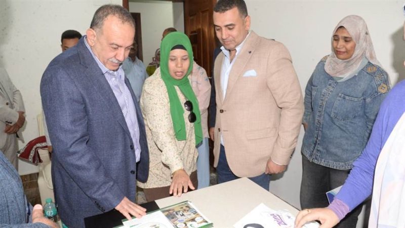 تفقد محافظ أسيوط