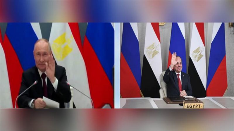 الرئيس السيسي وبوتين