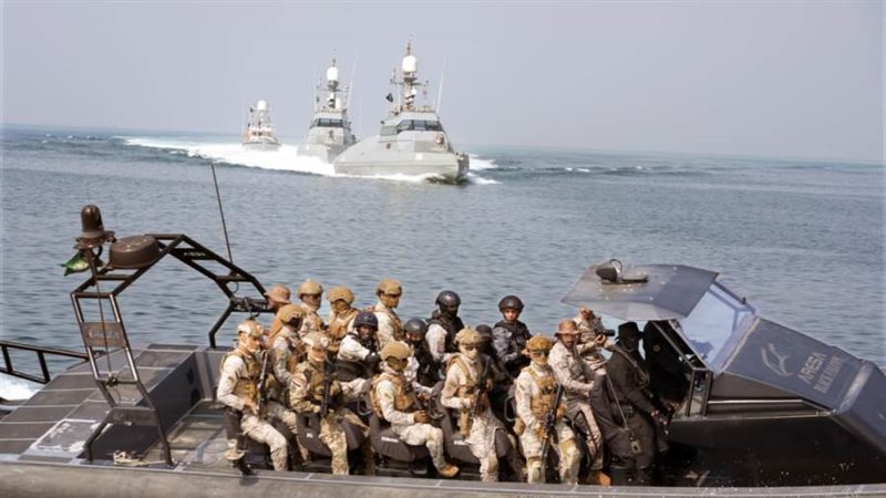 فعاليات التدريب البحري