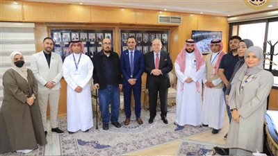 رئيس مجلس الدولة يستقبل وفد كلية الحقوق بالجامعة الخليجية